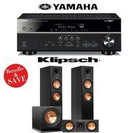 Yamaha RX-V581BL 7.2-Channel Network A/V Receiver + Klipsch RP-260F + Klipsch RP-250C + Klipsch R-112SW - 3.1...