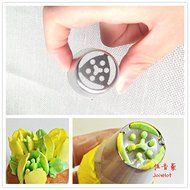 7pcs/lot Russian Tulip Stainless Steel Icing Piping Nozzles Pastry Decorating Tips Cake Cupcake Decorator N7