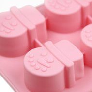 Wholeport Silicone Cake Mold Mould Muffin Cups Cake Pan Ice Mold 6-Snow Man Mold N2
