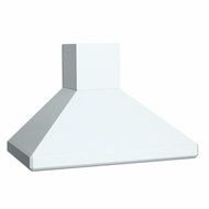 Vent-A-Hood Emerald Series SLDH14-130 SS 30" Chimney Style Wall Mount Hood With 300 CFM Inline Blower Magic Lung...