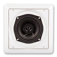 Acoustic Audio S191 5.25-Inch Square 2 Way Speaker (White) N2
