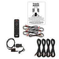 Acoustic Audio AAT1000 Tower 5.1 Speaker System with Optical Input and 4 Extension Cables N2