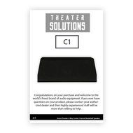 Theater Solutions C1 Center Channel Speaker (Black) N4