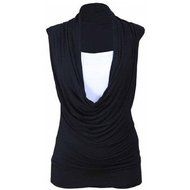 Banggood 1x Lady Heaps Collar Sleeveless Tops Fashionable Slim Vest N2