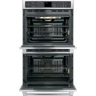 GE Cafe CT9550SHSS 30" Double Wall Oven with 5.0 Cu. Ft. Oven Capacity, in Stainless Steel.