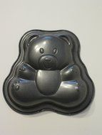 Bear Mini Nonstick Cake Pan 3 3/4 Inches Tall