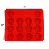 Sinospore Puppy Paws &amp; Bones Silicone Baking Molds-pan-ice Trays Set of 2 N4