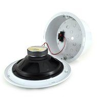 Pyle Home PDICS82 8-Inch Full Range Speaker Flush Mount Encolsure System N3