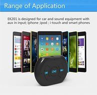 Dr. Queen Bluetooth Receiver Portable Wireless Bluetooth Audio Receiver Transmitter for Car Home Audio Music N7