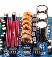 Nobsound&reg;Latest upgrated 2.1 digital power amplifier board TPA3116D2 50W+50W+100W 12V-24V N5