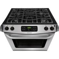 Frigidaire FFGS3025PS - 30" Stainless Steel Gas Slide-In Sealed Burner Range N4