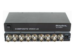 1x8 SHINYBOW BNC DISTRIBUTION AMPLIFIER