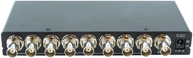 1x8 SHINYBOW BNC DISTRIBUTION AMPLIFIER N2