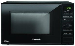 Panasonic NN-SD654B Black 1200W 1.2 Cu. Ft. Countertop Microwave Oven with Inverter Technology