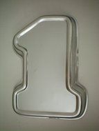 Wilton Number One No. 1 #1 Cake Pan w/ Instructions -- Decorate This Cake as &quot;Baby&#039;s First Birthday&quot;, &quot;Children&#039;s...
