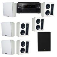 M&amp;K Sound MP300 White Monitor Speaker 7.1 X12 Pioneer Elite SC-89