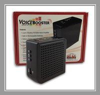 VoiceBooster Voice Amplifier &amp; Mp3 Player 16watts Black MR2200 (Aker) by TK Products,Portable, for Teachers, Coaches...