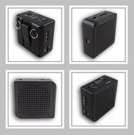 VoiceBooster Voice Amplifier &amp; Mp3 Player 16watts Black MR2200 (Aker) by TK Products,Portable, for Teachers, Coaches... N2