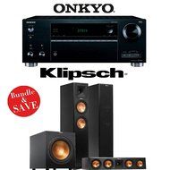 Onkyo TX-RZ610 7.2-Channel Network A/V Receiver + Klipsch RP-260F + Klipsch RP-440C + Klipsch R-12SW - 3.1 Reference...