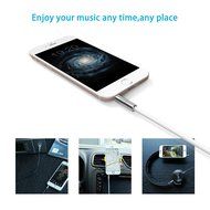 AIFFECT 3.5mm Premium Auxiliary Audio Cable, 3.3 ft Male to Male Aux Cable for Samsung Galaxy, iPhone, iPod, Nexus... N9