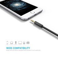 AIFFECT 3.5mm Premium Auxiliary Audio Cable, 3.3 ft Male to Male Aux Cable for Samsung Galaxy, iPhone, iPod, Nexus... N10