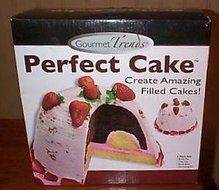 Gourmet Trends Perfect Cake ~As Seen On TV ~9 Pc Bundt Pan Creation