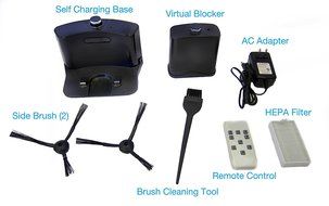 Infinuvo Hovo 620 Robotic Vacuum Cleaner with HEPA Filter Home Charging Station/Scheduler/Remote Control/Virtual... N6