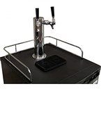 Kegco Kombucharator Kombucha Keg Dispenser with 1 Tap Ball Lock Dispense System - Black N5