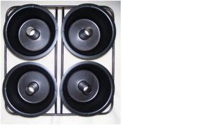 Non-Stick Angel Food Pan - 4 Mini Cakes