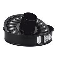 Dr.Oetker Spring form &quot;Back-Freude&quot; With Flat-And Tubular Base, O10.24&quot;, Black N2