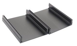 1007635mm[3.92.991.37inch] DIY Black Aluminum Electronic Box Project Enclousure Case for Digital Amplifier and... N4