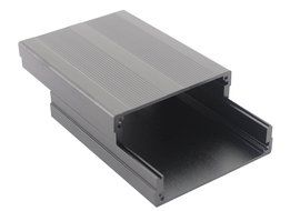 1007635mm[3.92.991.37inch] DIY Black Aluminum Electronic Box Project Enclousure Case for Digital Amplifier and... N5