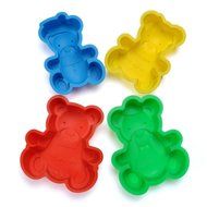 Xinka Novelty Silicone Pastry Mold - Cake Mold - Bear Family Christmas Holiday Silicone Baking Mold Cake Pan Set... N7
