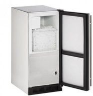 U-Line UBI1215SOD00B UBI1215SOD00B 15" Outdoor Series Outdoor Crescent Ice Maker with 25 lbs: Stainless Steel N2