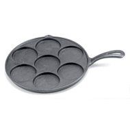 Norpro Cast Iron 7 Plett Pancake Egg Cornbread Pan
