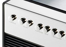 April Music Aura Note V2 All-In-One Music Center. CD Player/FM Tuner/iPod Digital Docking/Power Amp N9