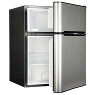 Haier HC31TG42SV 3.2 cu. ft. Top Mount Refrigerator/Freezer, Stainless Steel N3