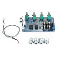 KKmoon NE5532 Stereo Pre-amp Preamplifier Tone Board Audio 4 Channels Amplifier Board N4