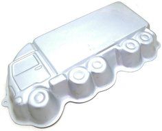 Wilton Cake Pan: 18 Wheeler Truck/Tractor Trailer/Moving Van (2105-0018, 1986) N5