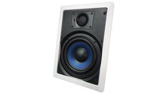 82W Silver Ticket In-Wall In-Ceiling Speaker with Pivoting Tweeter (8 Inch in-wall) N25