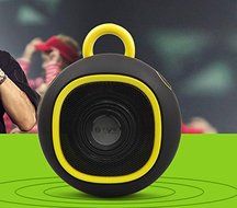 SNEED-Outdoor riding waterproof Bluetooth speaker portable subwoofer 4.0 , yellow