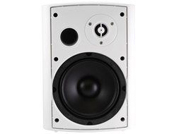 Monoprice 107496 8-Ohm Active Wall Mount Speakers, White (Pair) N3