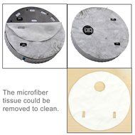 M.Way 9 inch Wireless Home Robotic Smart Auto Cleaner Robot with Microfiber Tissue Remove Dust Cleaning Helper... N10