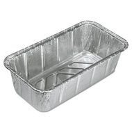 Handi Foil Loaf Container, 2 Pound Capacity - Rim Style FC -- 200 per case.