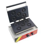 Open Kitchen NP-3 Commerical/Home Use 5pcs 110v 220v Electric Commercial 7.5cm Donut Doughnut Machine Maker Iron... N2