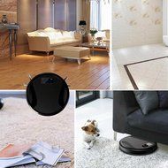 Wewdigi Robotic Vacuum Cleaner, Intelligent Remote Control Sweeping Robot with Multi Cleaning Modes / Anti-collision... N2