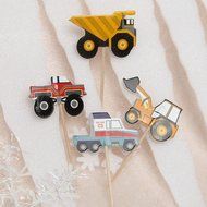 Whitelotous 24pcs Cake Inserted Card Decor Dessert Muffin Cupcake Toppers for Picnic Wedding Baby Shower Birthday... N5