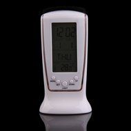 Modern Unique phone Calendar Thermometer Backlight LED Screen Digital Alarm Clock Desktop Clock PTSP N5
