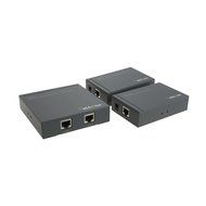 VeLLBox HDMI 4-port Extender by cat-5e/6 cable 50m Support Resolution up to 1080p, Universal Power Adapter, Grey N17