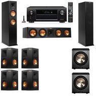 Klipsch RP-260F Tower Speakers-PL-200-7.2-Denon AVR-X4100W